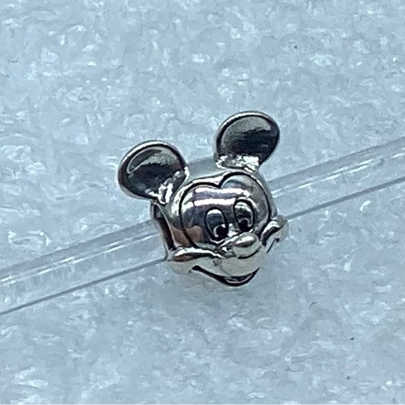 Pandora Disney Mickey Mouse Portrait Charm Silver S925 ALE D25-9 - Picture 3 of 5